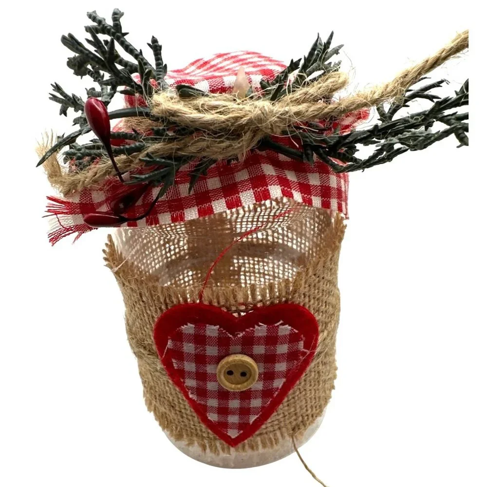 Vintage Christmas Tree Ornaments Holiday Season Lot of 4 Decor Gift Toppers - Picture 4 of 10